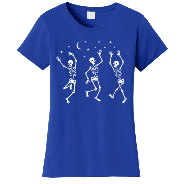 Halloween Dancing Skeletons Gift Women's T-Shirt