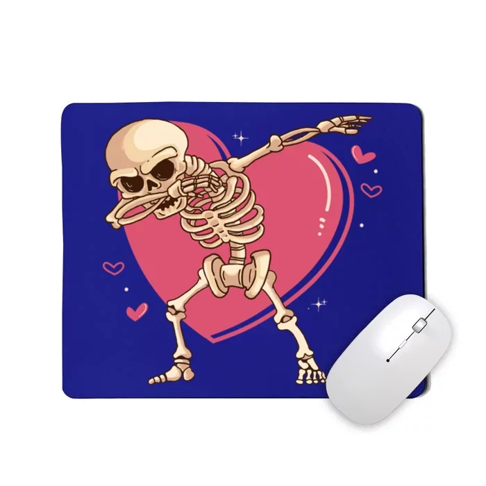 Halloween Dabbing Skeletal Scary Valentine's Day Skeleton Cool Gift Mousepad