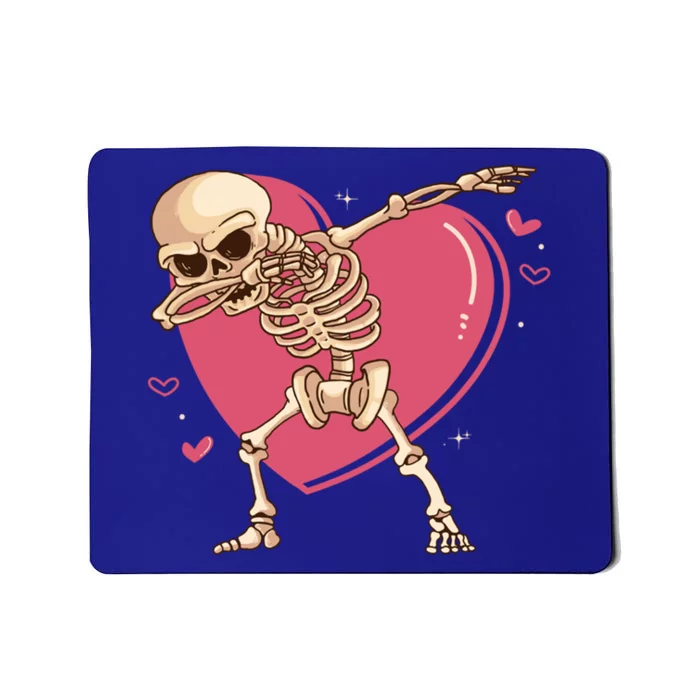 Halloween Dabbing Skeletal Scary Valentine's Day Skeleton Cool Gift Mousepad