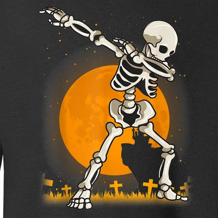 Halloween Dabbing Skeleton Toddler Sweatshirt