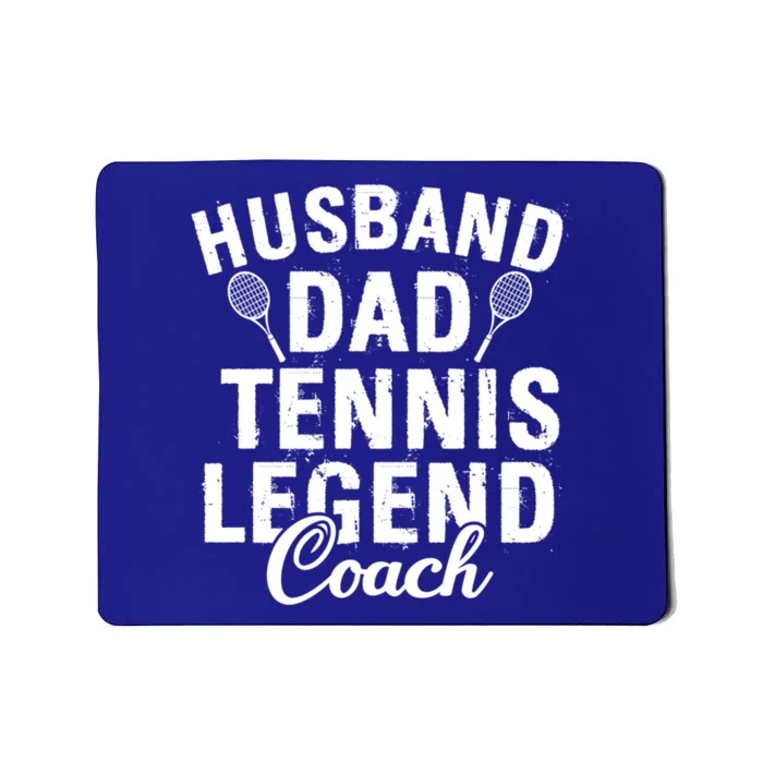 Husband Dad Tennis Legend Coach Funny Tennis Dad Cute Gift Mousepad