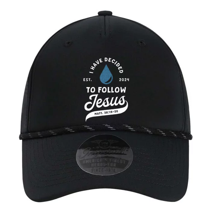 Have Decided To Follow Jesus Baptism Baptized Christian 2024 Performance The Dyno Cap