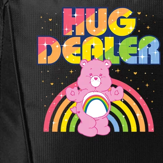 Hug Dealer Teddy Bear Rainbow City Backpack