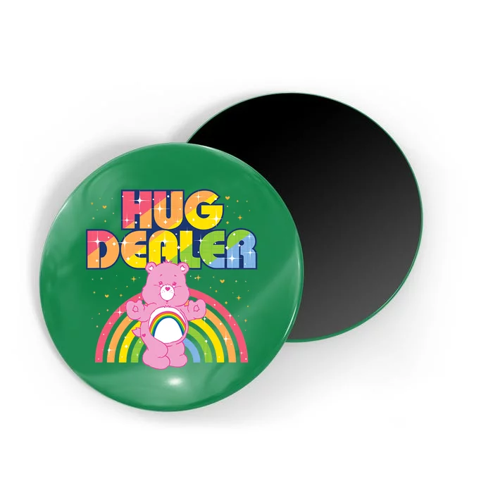 Hug Dealer Teddy Bear Rainbow Magnet