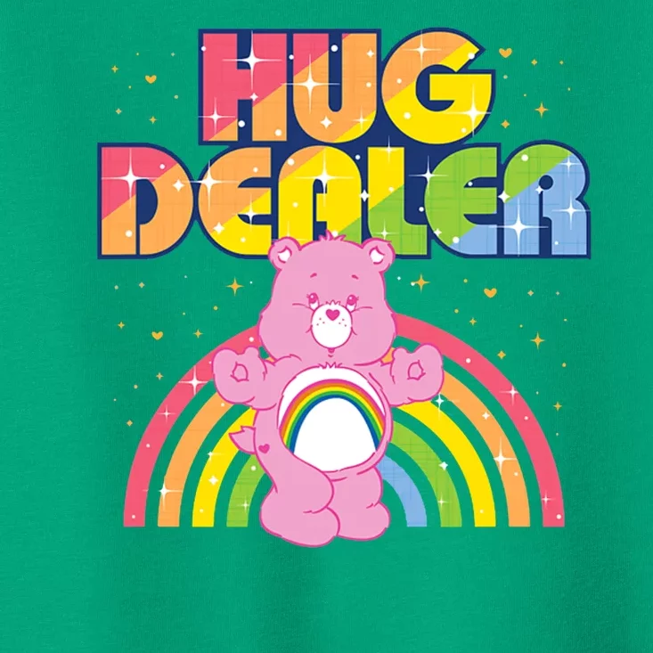 Hug Dealer Teddy Bear Rainbow Toddler T-Shirt