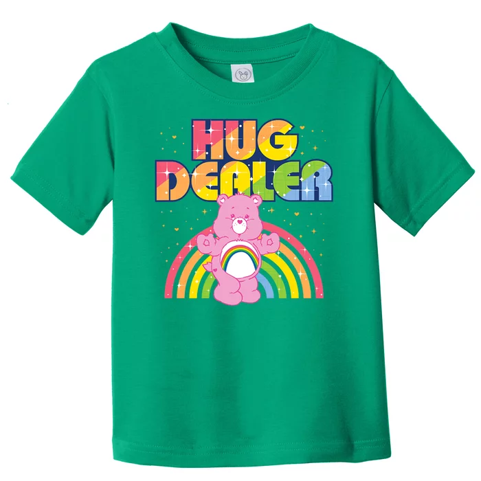 Hug Dealer Teddy Bear Rainbow Toddler T-Shirt