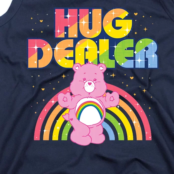 Hug Dealer Teddy Bear Rainbow Tank Top