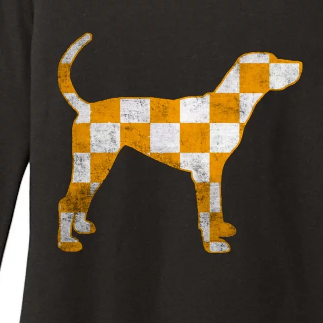 Hound Dog Tennessee Smokey Womens CVC Long Sleeve Shirt