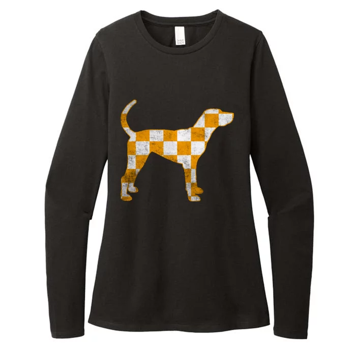 Hound Dog Tennessee Smokey Womens CVC Long Sleeve Shirt