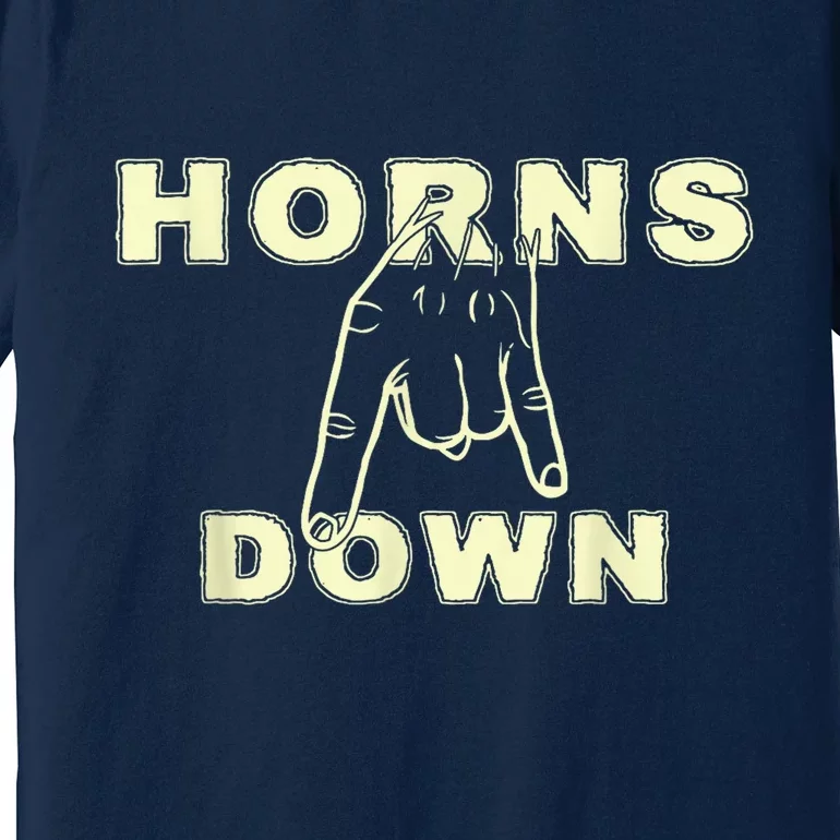 Horns Down Texas Tuck Fexas Premium T-Shirt