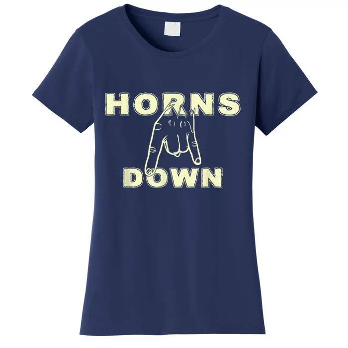 Horns Down Texas Tuck Fexas Women's T-Shirt