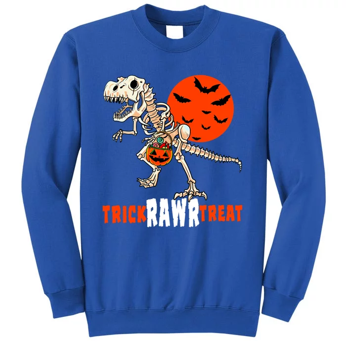 Halloween Dinosaur Trick Rawr Treat Scary Gift Sweatshirt