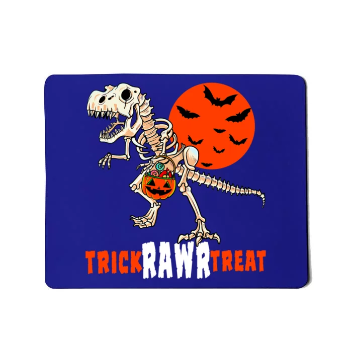 Halloween Dinosaur Trick Rawr Treat Scary Gift Mousepad