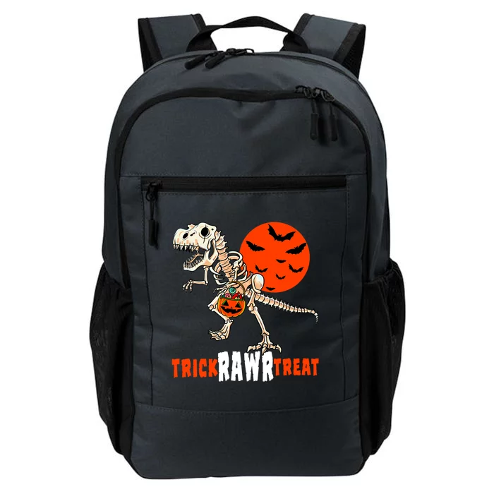 Halloween Dinosaur Trick Rawr Treat Scary Gift Daily Commute Backpack