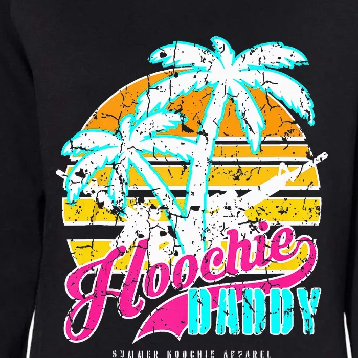 Hoochie Daddy Tropical Tactical Ar Gym & Fitness Surfing Womens California Wash Sweatshirt