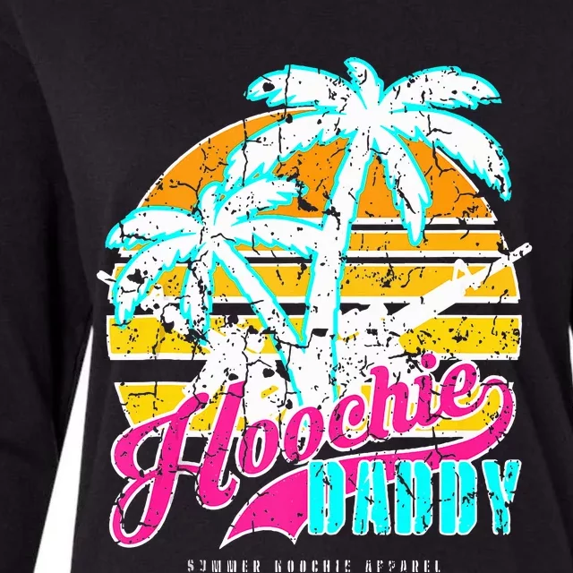 Hoochie Daddy Tropical Tactical Ar Gym Womens Cotton Relaxed Long Sleeve T-Shirt