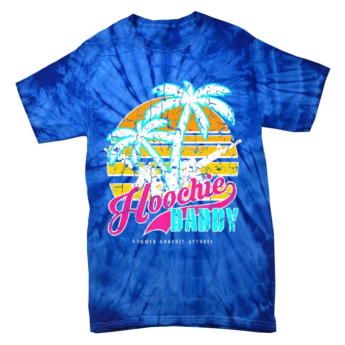 Hoochie Daddy Tropical Tactical Ar Gym Tie-Dye T-Shirt