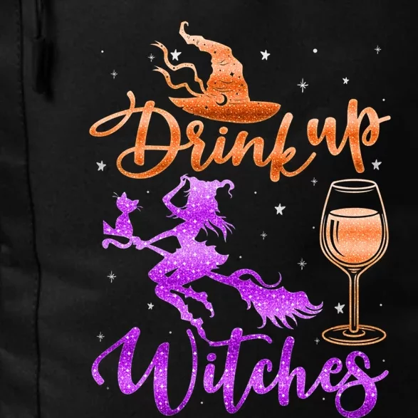 Halloween Drink Up Witches Costumes Wine Lovers Hallowine Daily Commute Backpack