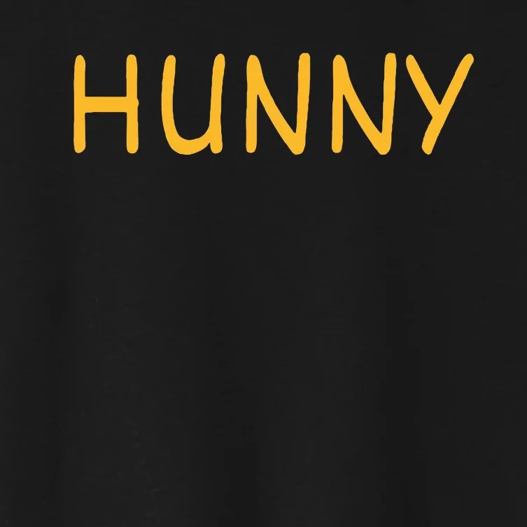 Hunny ! Dress Up As A Special Bear! Halloween Costume! Women's Crop Top Tee