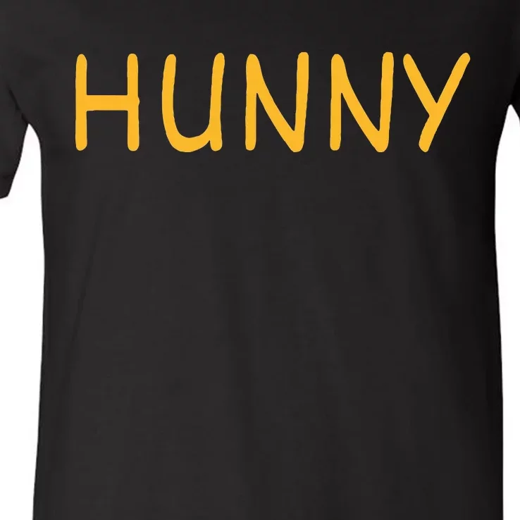 Hunny ! Dress Up As A Special Bear! Halloween Costume! V-Neck T-Shirt