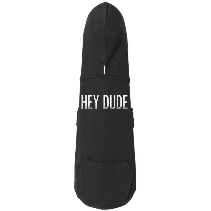 Hey Dude Vintage Style Doggie 3-End Fleece Hoodie