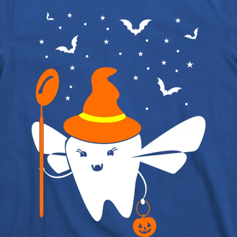 Halloween Dentist Witch Hat Tooth Fixer Trick Or Treet Fan Cool Gift T-Shirt