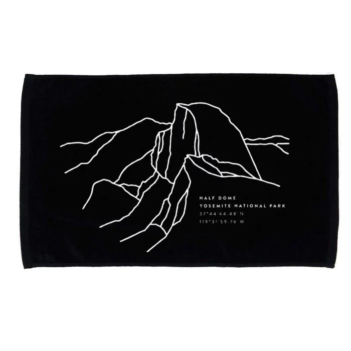 Half Dome Yosemite National Park Microfiber Hand Towel