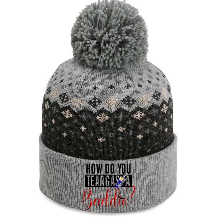 How Do You Teargas A Baddie The Baniff Cuffed Pom Beanie