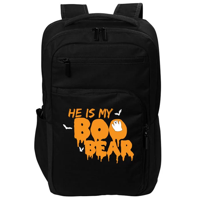 He Is My Boo Bear Impact Tech Backpack