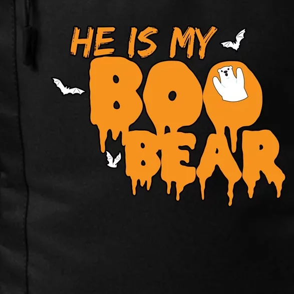 He Is My Boo Bear Daily Commute Backpack