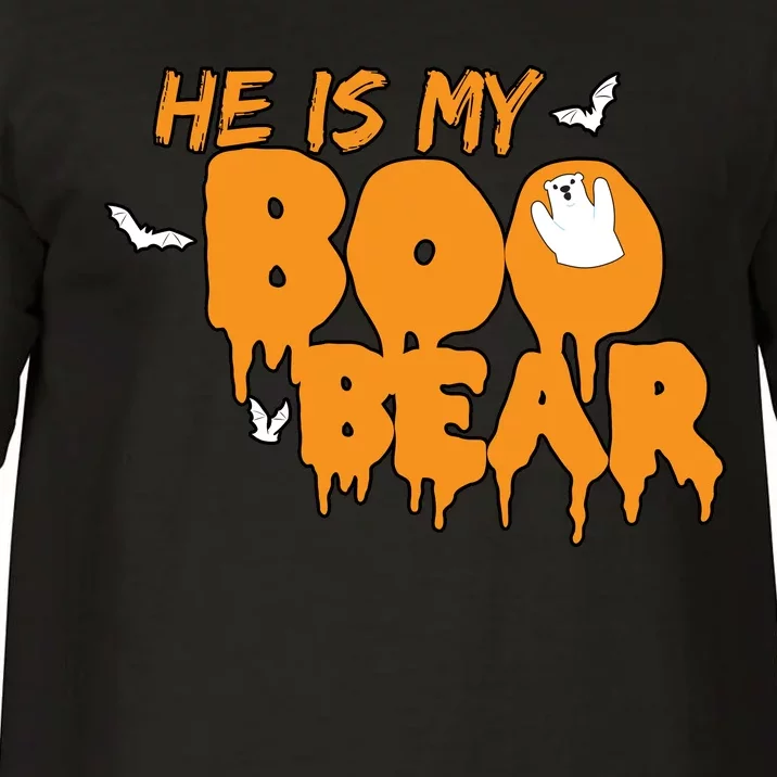 He Is My Boo Bear Comfort Colors T-Shirt