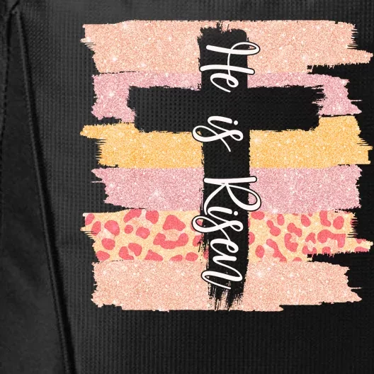 He Is Risen Easter Resurrection Jesus City Backpack