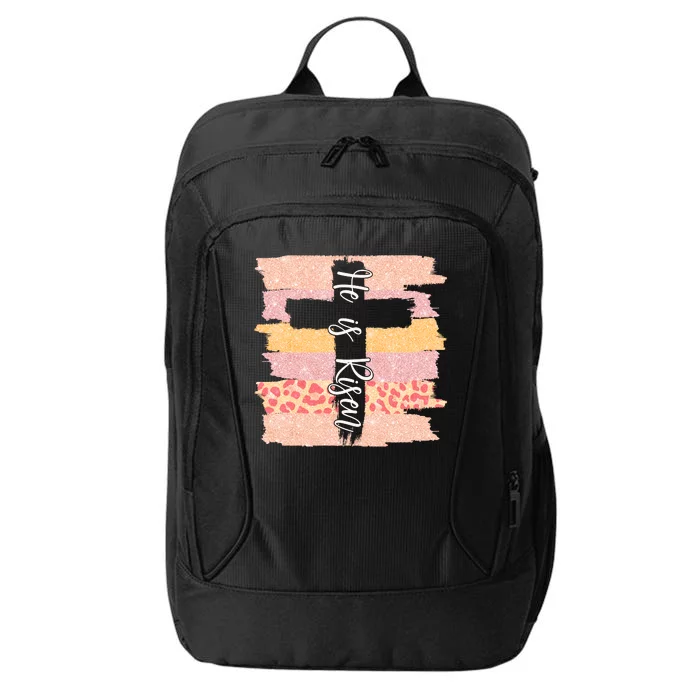 He Is Risen Easter Resurrection Jesus City Backpack