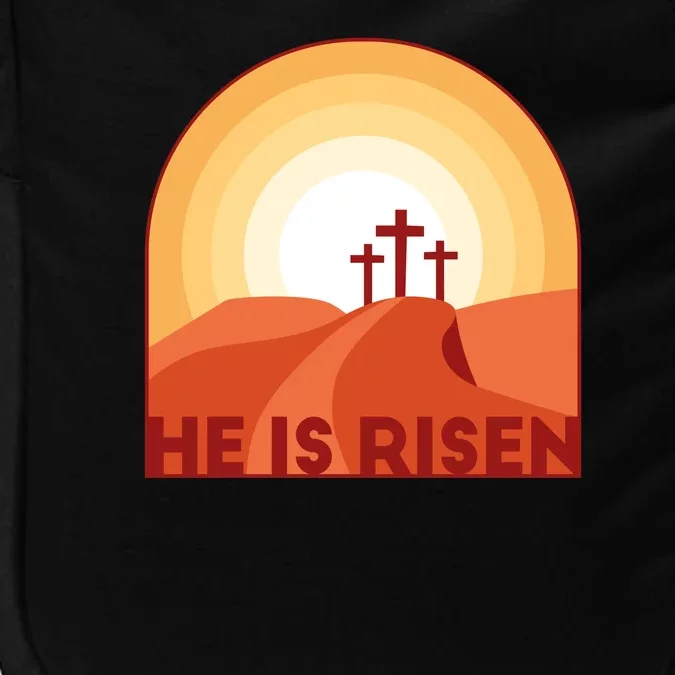 He Is Risen Sunset Jesus Christian Impact Tech Backpack