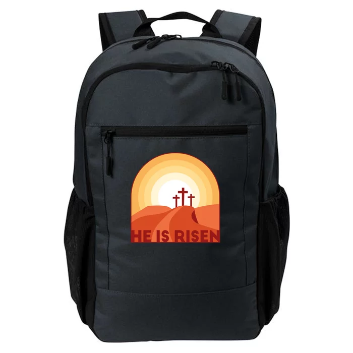 He Is Risen Sunset Jesus Christian Daily Commute Backpack