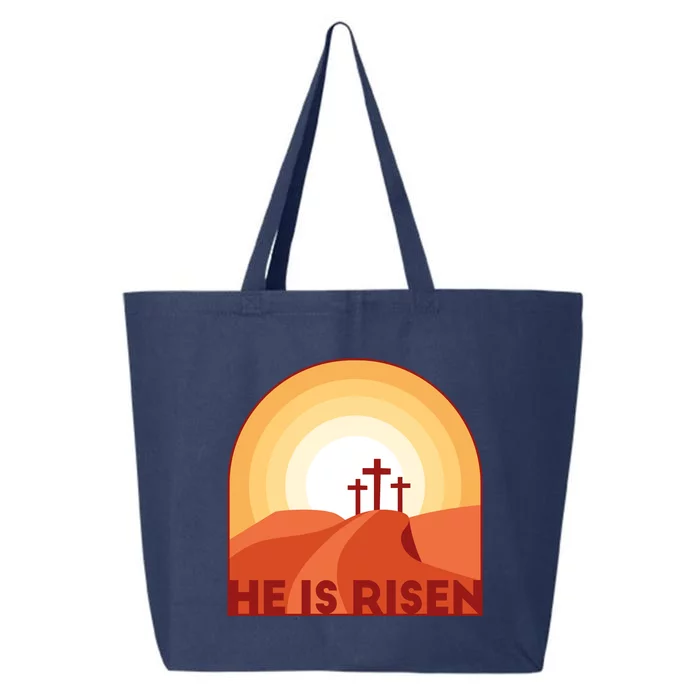 He Is Risen Sunset Jesus Christian 25L Jumbo Tote