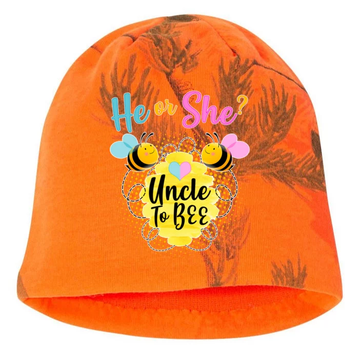 He or She? Uncle to Bee Kati - Camo Knit Beanie