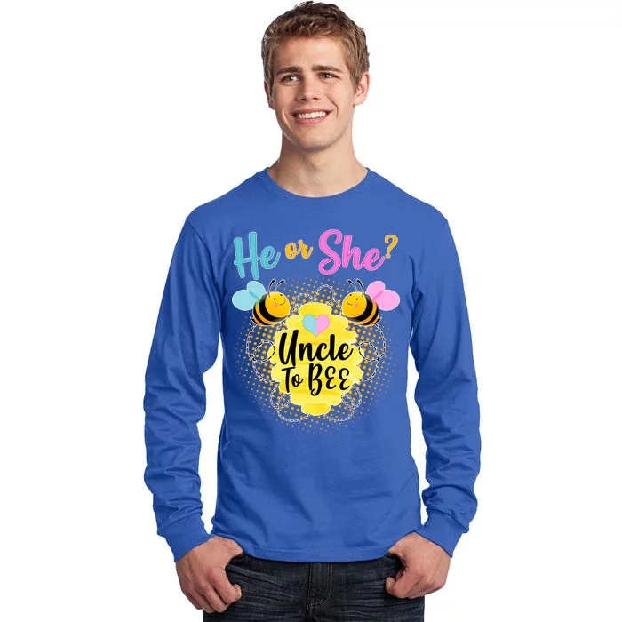 He or She? Uncle to Bee Tall Long Sleeve T-Shirt