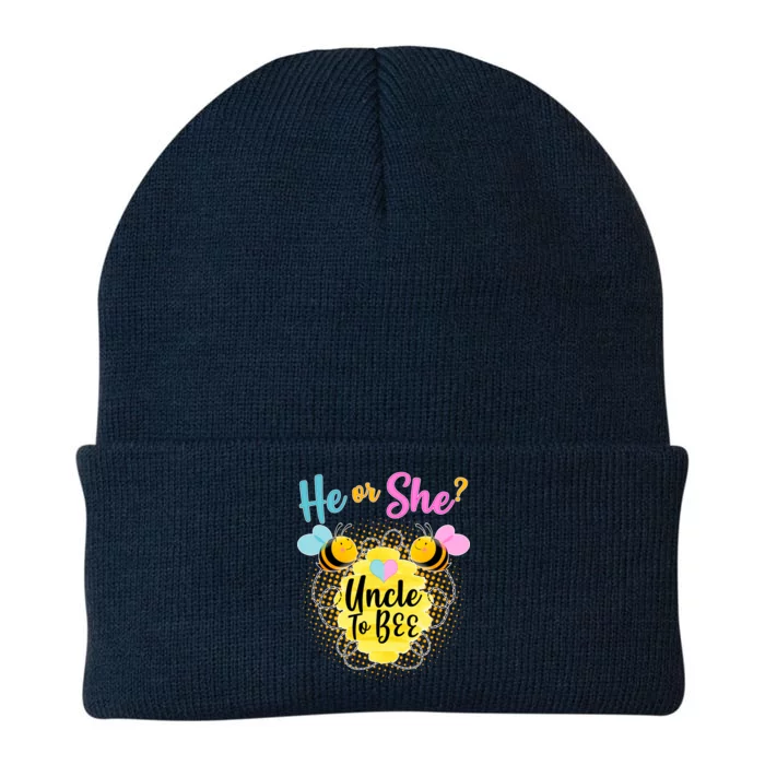 He or She? Uncle to Bee Knit Cap Winter Beanie