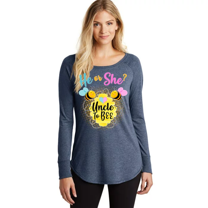 He or She? Uncle to Bee Women's Perfect Tri Tunic Long Sleeve Shirt