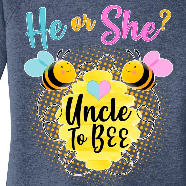 He or She? Uncle to Bee Women's Perfect Tri Tunic Long Sleeve Shirt