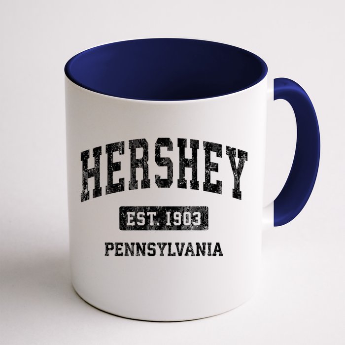 Hershey Est 1903 Pennsylvania Pa Vintage Athletic Sports Design Front & Back Coffee Mug