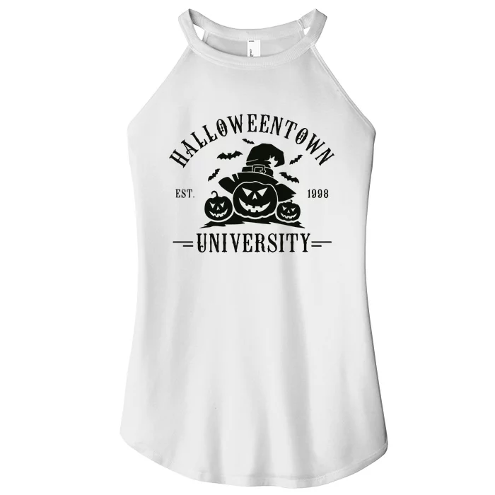 Halloween Est 1998 Pumpkin Halloween University Women’s Perfect Tri Rocker Tank