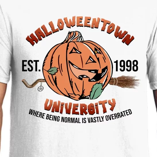 Halloweentown Est 1998 University Where Being Normal Is Vasity Overated Pajama Set