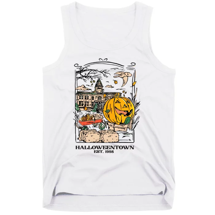 Halloweentown Est 1998 Vintage Halloween Halloweentown Tank Top