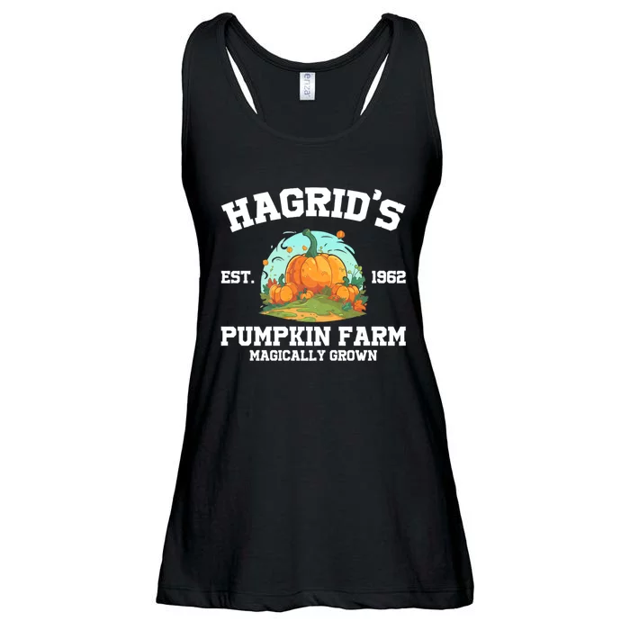 HagridS Est. 1962 Pumpkin Farm Magically Grown Halloween Ladies Essential Flowy Tank