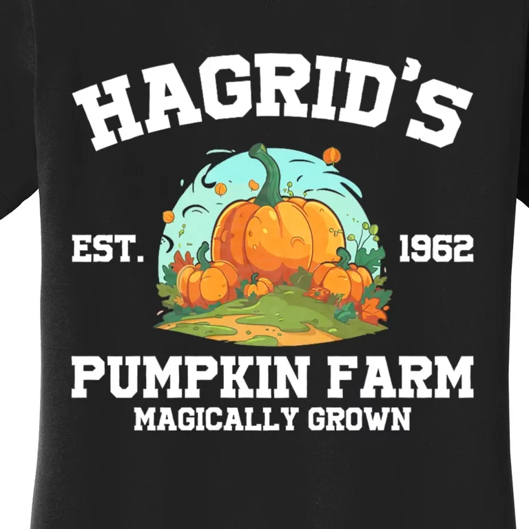 HagridS Est. 1962 Pumpkin Farm Magically Grown Halloween Women's T-Shirt