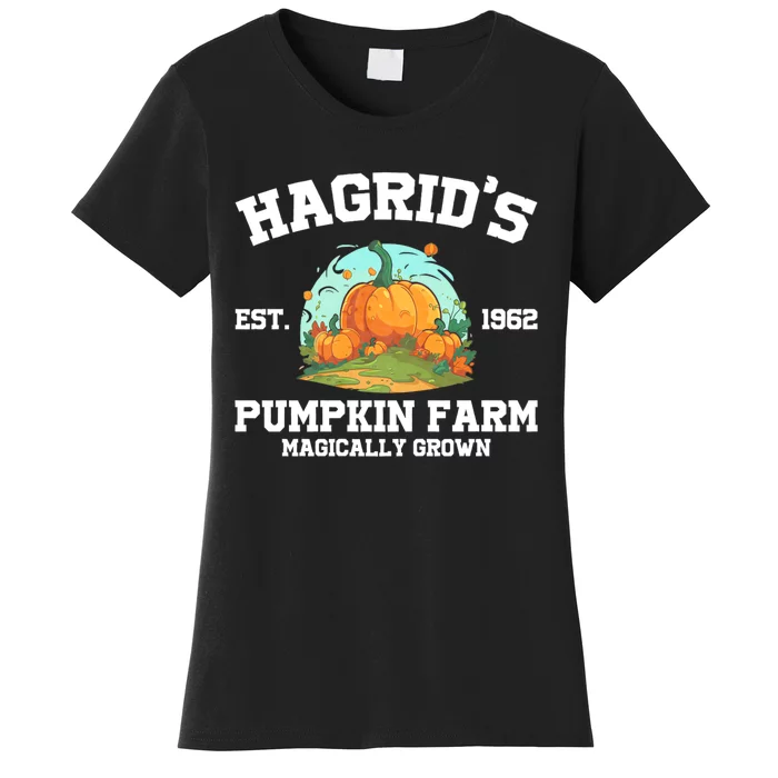 HagridS Est. 1962 Pumpkin Farm Magically Grown Halloween Women's T-Shirt