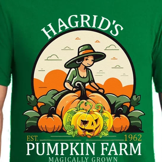 Hagrid’S Est. 1962 Pumpkin Farm Magically Grown Halloween Pajama Set