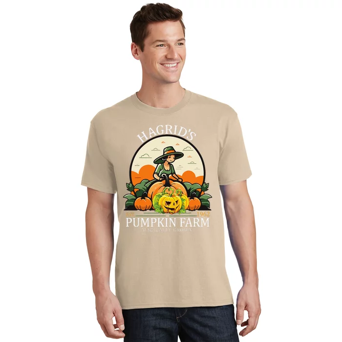 Hagrid’S Est. 1962 Pumpkin Farm Magically Grown Halloween T-Shirt